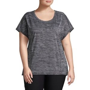 Xersion Short Sleeve Cut Out Back Active Tee